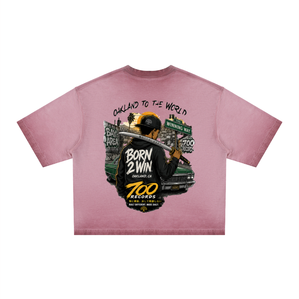 Unisex Reverse Dyed Boxy T-Shirt