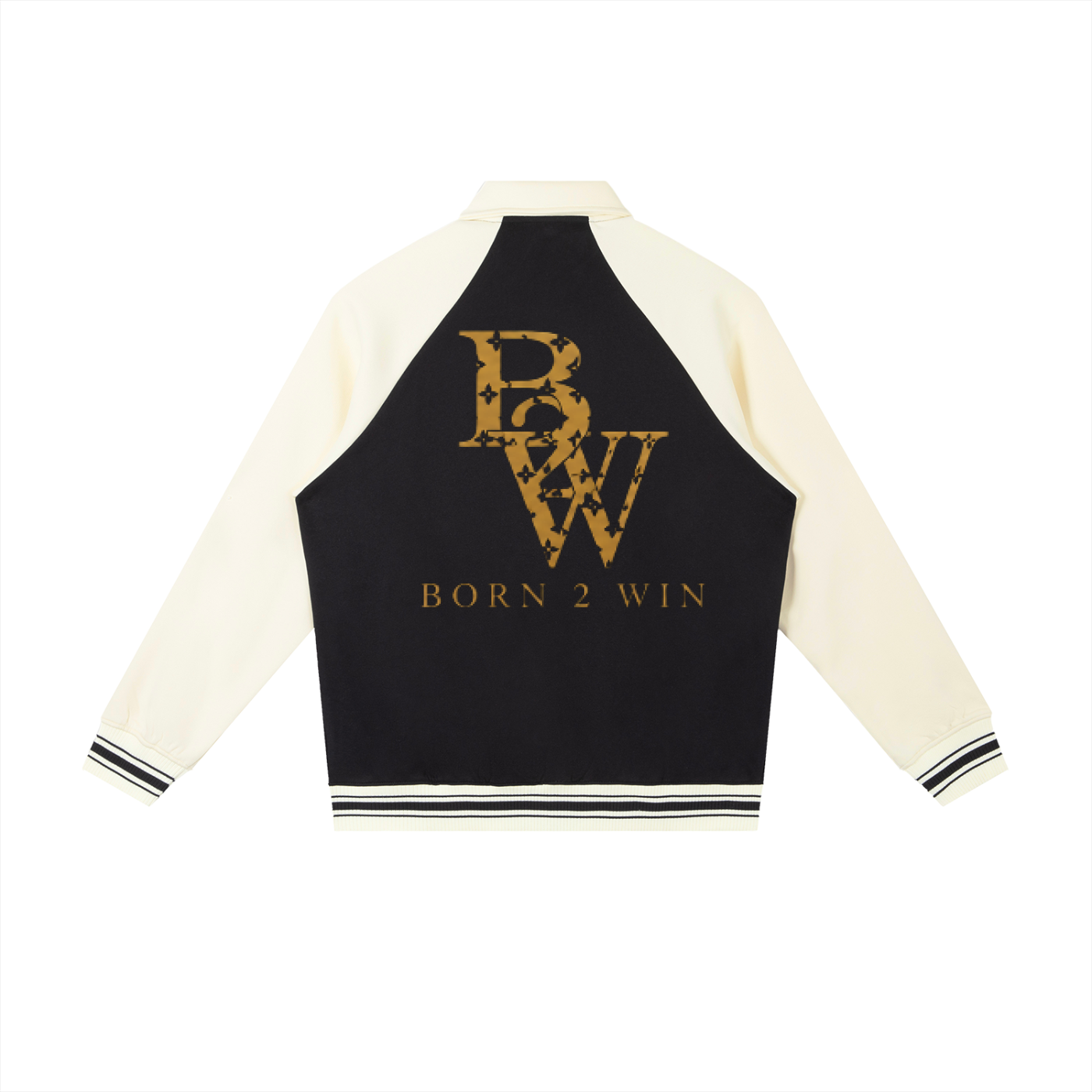 Born2Win Raglan Sleeve Baseball Jacket