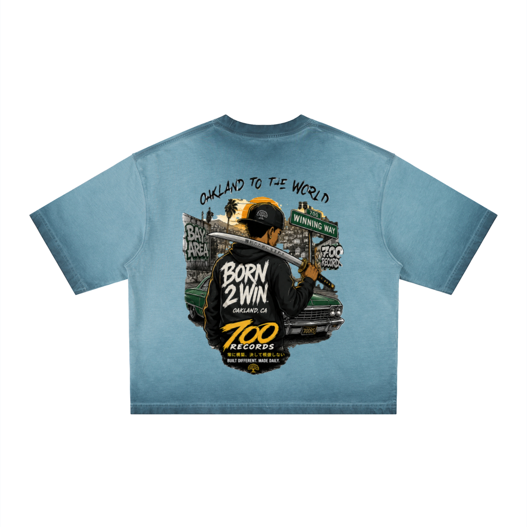 Unisex Reverse Dyed Boxy T-Shirt
