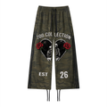 Unisex Camo Wide Leg Sweatpants