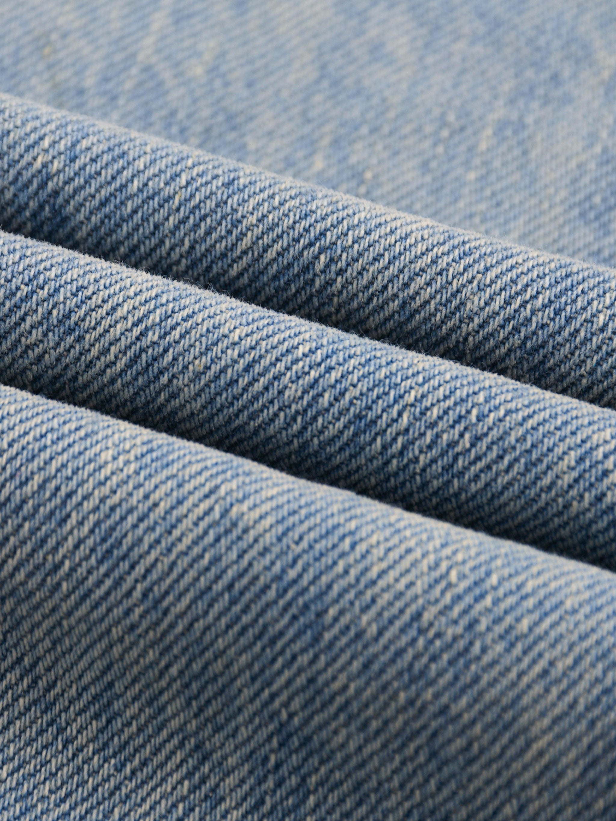 700 collection Sun Fade Raw Hem Denim Jeans